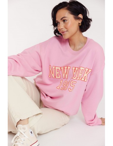 New York 1995 Sweatshirt in Pink Vous souhaitez 