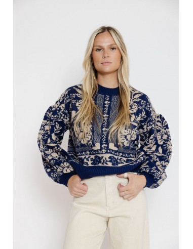 Valentino Sweater in Navy Economisez 