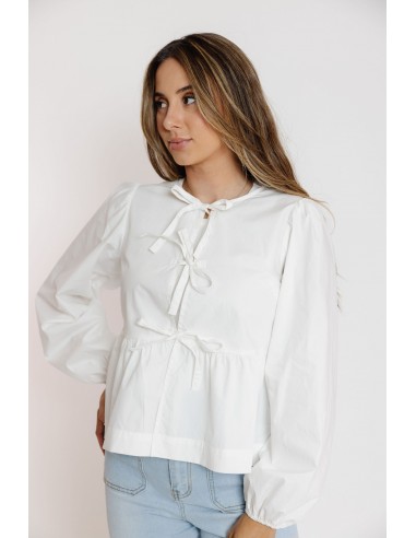 Ramsey Blouse in Off White Voir les baskets