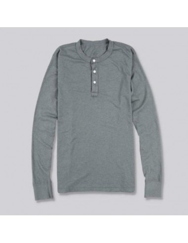 L/S Heather Jersey Henley (Pine) pas chere