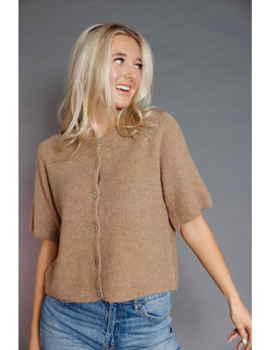 Alexia Cardigan in Camel Paris Déstockage Promo