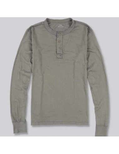 L/S Supima Jersey Henley (Thyme) d'Europe débarque