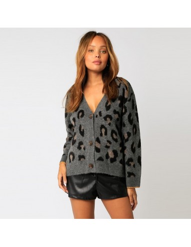 Cardigan (Grey Leopard) prix