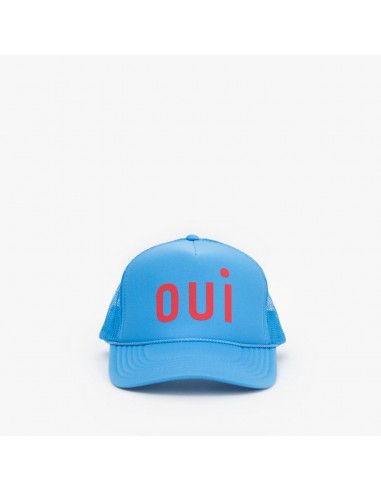 "Oui" Trucker Hat (Blue) livraison gratuite