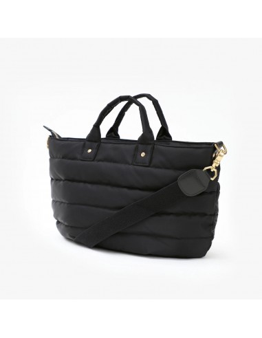 Messenger Quilted Puffer Bag (Black) Jusqu'à 80% De Réduction