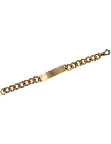 Classic ID Bracelet (Brass) pas cher chine