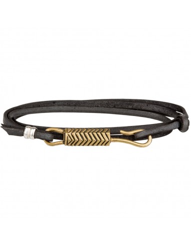 Hiapo Hook Bracelet (Brass + Grey) Voir les baskets